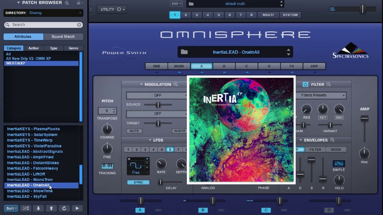 Sound library for omnisphere 2